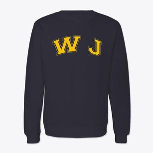 W J Christian School Varsity Arch Crewneck Sweatshirt