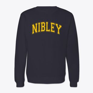 Nibley Elementary School Varsity Arch Crewneck Sweatshirt