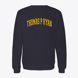 Thomas P Ryan Elementary School Varsity Arch Crewneck Sweatshirt