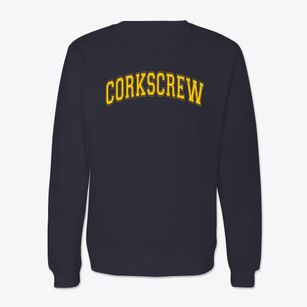 Corkscrew Elementary School Varsity Arch Crewneck Sweatshirt