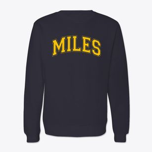 Miles Elementary School Varsity Arch Crewneck Sweatshirt
