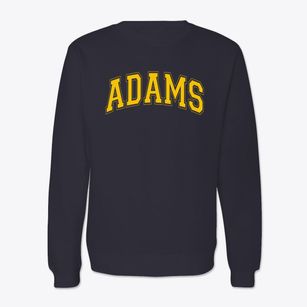 Adams Middle School Varsity Arch Crewneck Sweatshirt