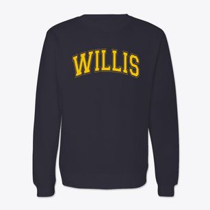 Willis Junior High School Varsity Arch Crewneck Sweatshirt