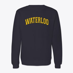 Waterloo Junior High School Varsity Arch Crewneck Sweatshirt