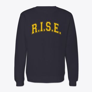Rise Learning Center Varsity Arch Crewneck Sweatshirt