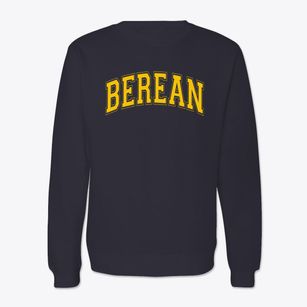 Berean Christian School Varsity Arch Crewneck Sweatshirt