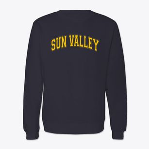 Sun Valley High School Varsity Arch Crewneck Sweatshirt