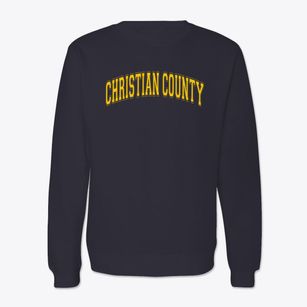Christian County High School Varsity Arch Crewneck Sweatshirt