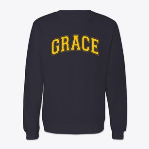 Grace Christian Academy Varsity Arch Crewneck Sweatshirt