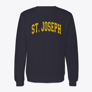St Joseph Parish Varsity Arch Crewneck Sweatshirt