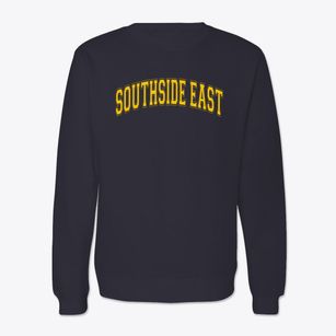 Southside East Elementary School Varsity Arch Crewneck Sweatshirt