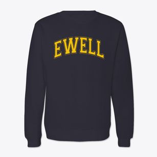 Ewell Elementary School Varsity Arch Crewneck Sweatshirt