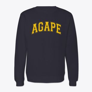 Agape Christian Academy Varsity Arch Crewneck Sweatshirt
