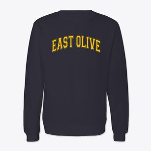 East Olive Elementary School Varsity Arch Crewneck Sweatshirt