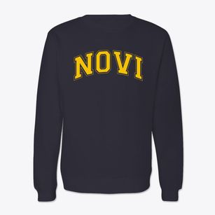 Novi Middle School Varsity Arch Crewneck Sweatshirt