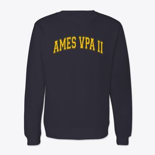 Ames Vpa Ii School Varsity Arch Crewneck Sweatshirt