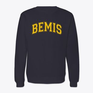 Bemis Elementary School Varsity Arch Crewneck Sweatshirt