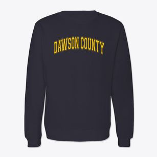 Dawson County District 13 School Varsity Arch Crewneck Sweatshirt