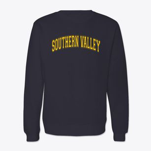 Southern Valley High School Varsity Arch Crewneck Sweatshirt