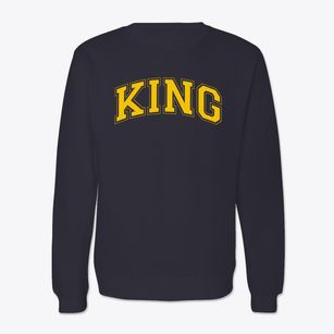 Martin Luther King High School Varsity Arch Crewneck Sweatshirt