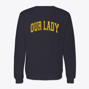 Our Lady Of The Rosary School Varsity Arch Crewneck Sweatshirt