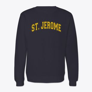 St Jerome Parish Varsity Arch Crewneck Sweatshirt