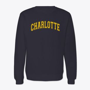 Charlotte Montessorri School #2 Varsity Arch Crewneck Sweatshirt