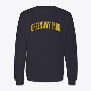 Greenway Park Elementary School Varsity Arch Crewneck Sweatshirt