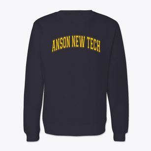 Anson New Tech High School Varsity Arch Crewneck Sweatshirt