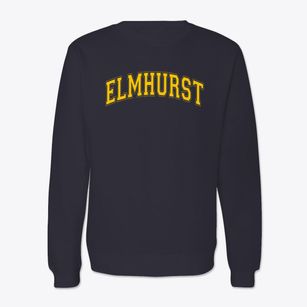 Elmhurst Elementary School Varsity Arch Crewneck Sweatshirt