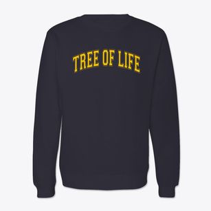 Tree Of Life Indianola School Varsity Arch Crewneck Sweatshirt