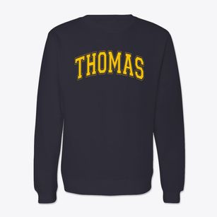 Thomas Jefferson Magnet School Varsity Arch Crewneck Sweatshirt