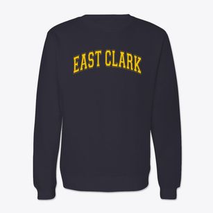 East Clark Elementary School Varsity Arch Crewneck Sweatshirt