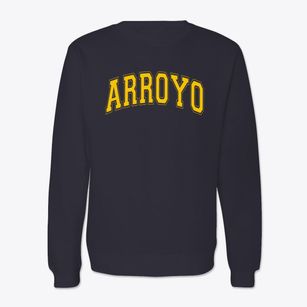 Arroyo Elementary School Varsity Arch Crewneck Sweatshirt
