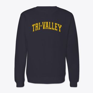 Tri-valley Middle School Varsity Arch Crewneck Sweatshirt