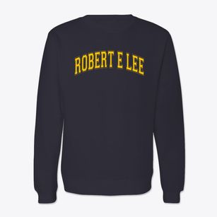 Robert E Lee Elementary School Varsity Arch Crewneck Sweatshirt