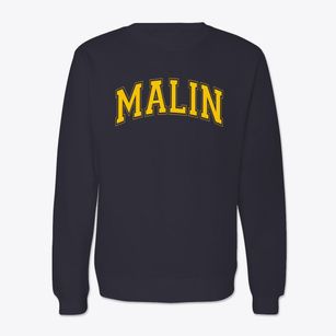 Malin Elementary School Varsity Arch Crewneck Sweatshirt