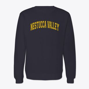 Nestucca Valley School Varsity Arch Crewneck Sweatshirt
