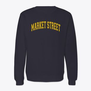 Market Street Elementary School Varsity Arch Crewneck Sweatshirt