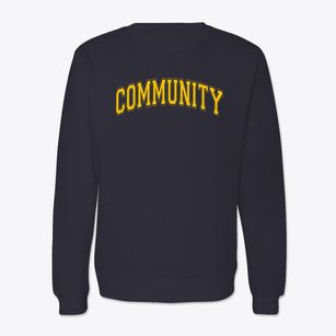 Community Christian School Varsity Arch Crewneck Sweatshirt