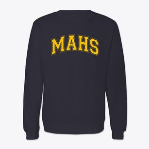 Memphis Academy Of Health Sciences Varsity Arch Crewneck Sweatshirt