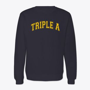 Triple A Academy Varsity Arch Crewneck Sweatshirt