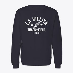 La Villita Elementary School Track and Field Crewneck Sweatshirt