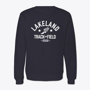 Lakeland Christian Academy Track and Field Crewneck Sweatshirt