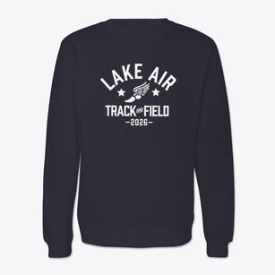 Lake Air Junior High School Track and Field Crewneck Sweatshirt