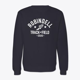 Robindell Private School Track and Field Crewneck Sweatshirt