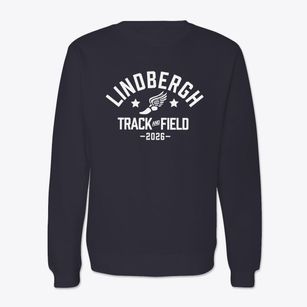 Lindbergh Elementary School Track and Field Crewneck Sweatshirt