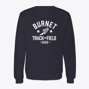 Burnet Elementary School Track and Field Crewneck Sweatshirt