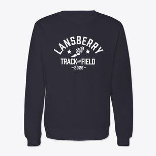 Lansberry Elementary School Track and Field Crewneck Sweatshirt