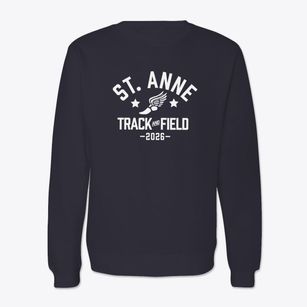 Saint Anne Catholic School Track and Field Crewneck Sweatshirt